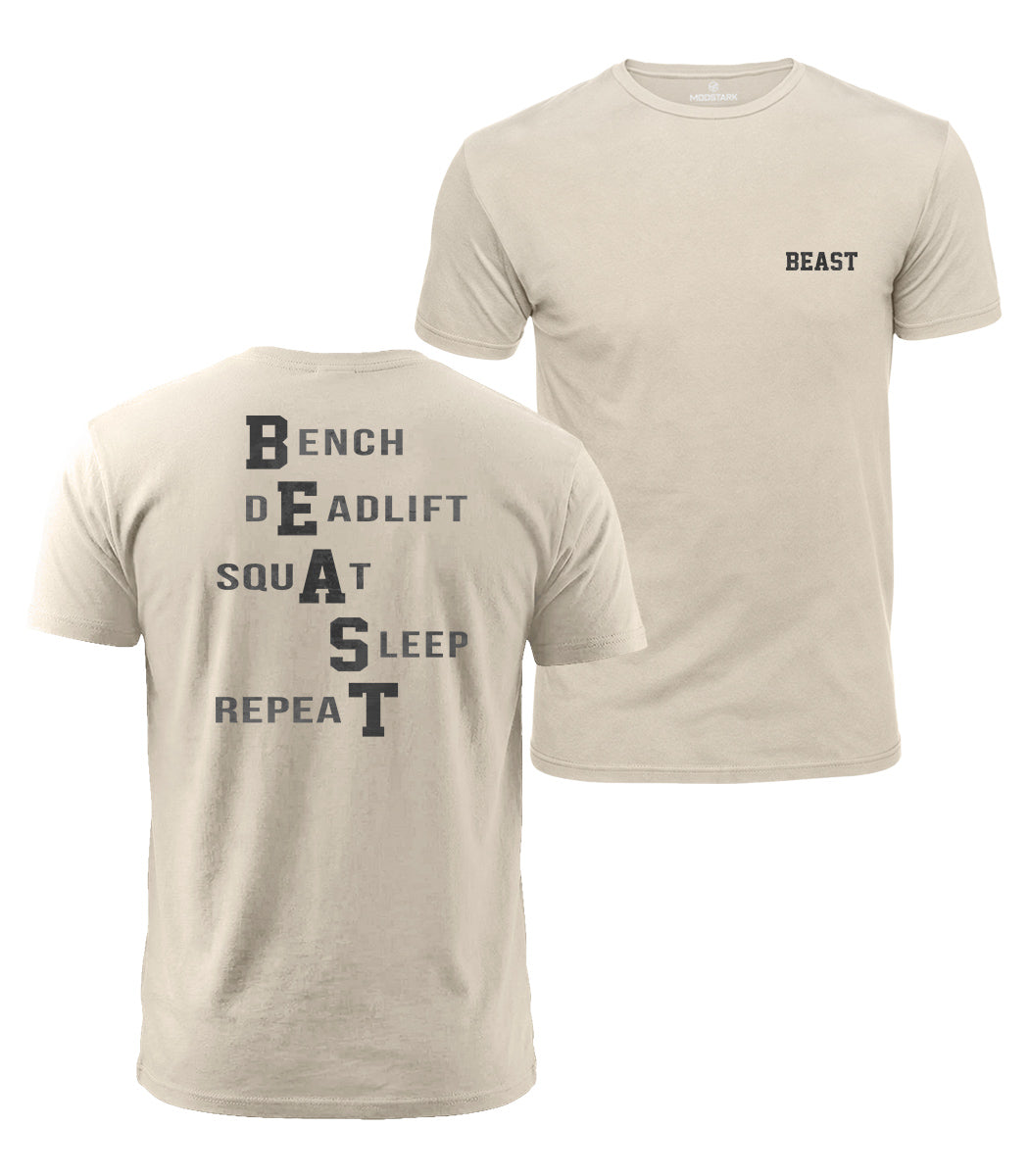 Train Like A Beast Cotton T-Shirt