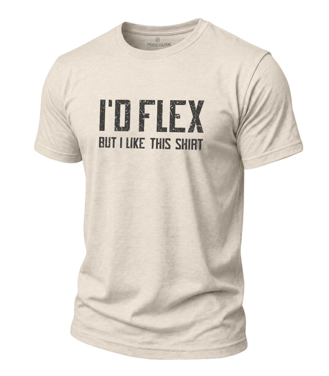 Funny Flex Gym Cotton T-Shirt