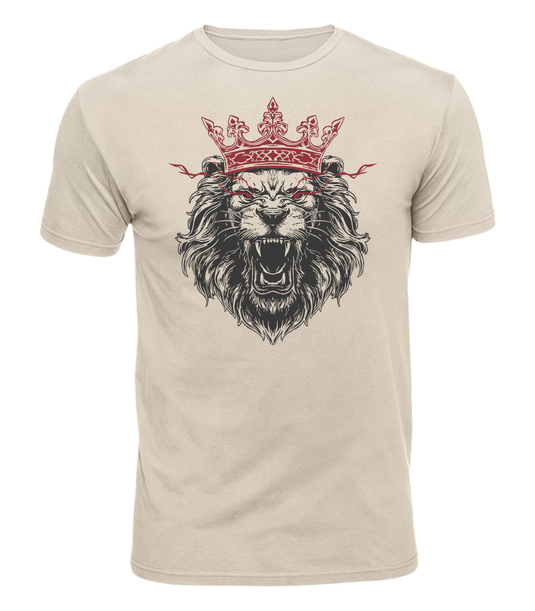 King Lion Graphic Cotton T-Shirt