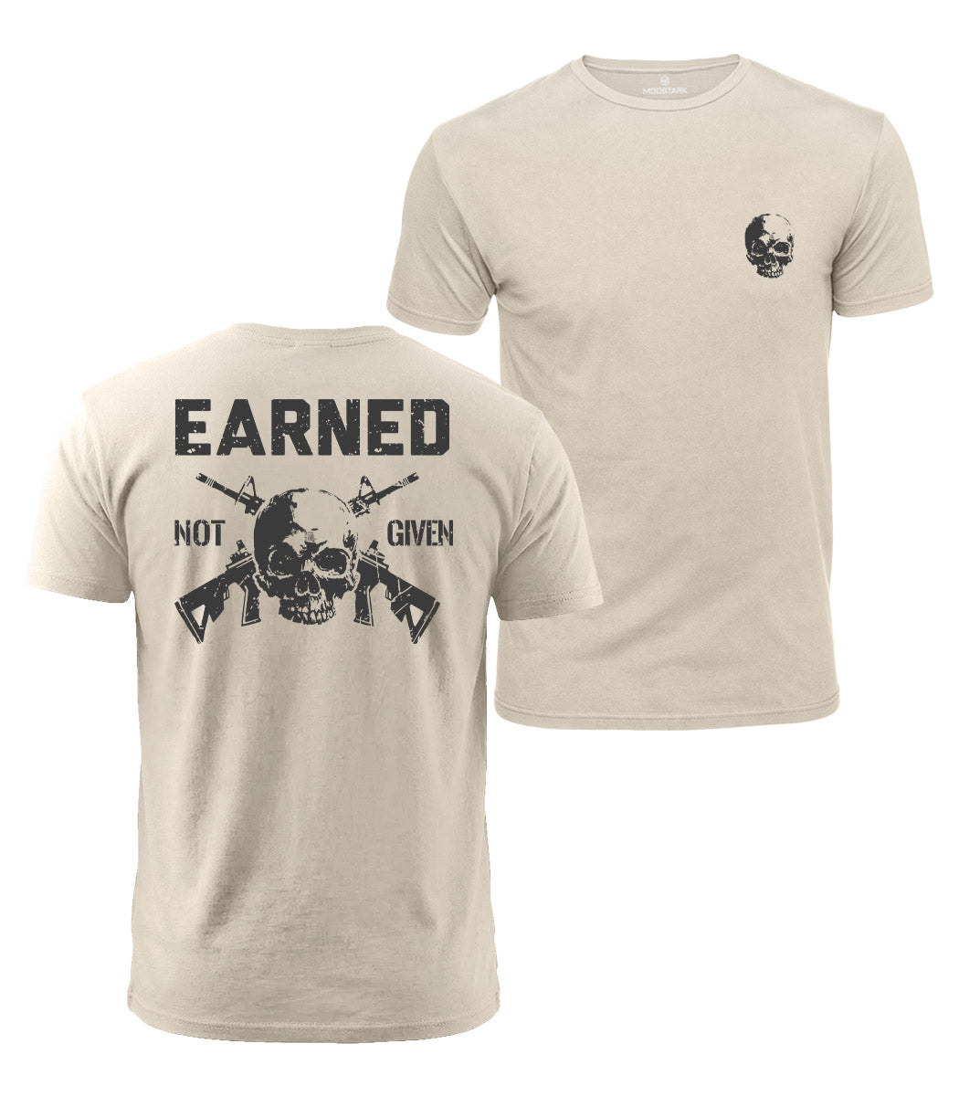 Earned Not Given Cotton T-Shirt