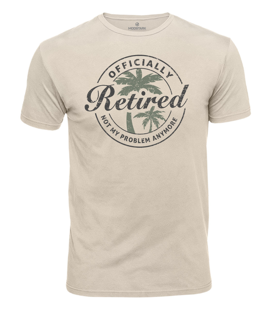 Officially Retired Cotton T-Shirt