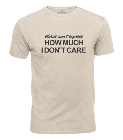 Words Can't Express Cotton T-Shirt