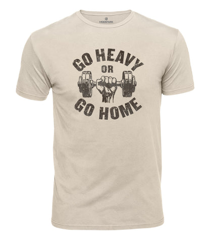 Go Heavy Or Go Home Cotton T-Shirt
