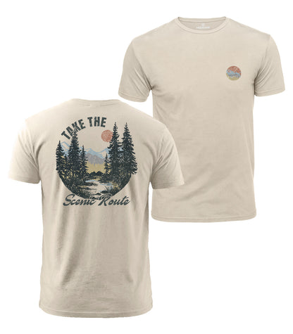 Take The Scenic Route Cotton T-Shirt