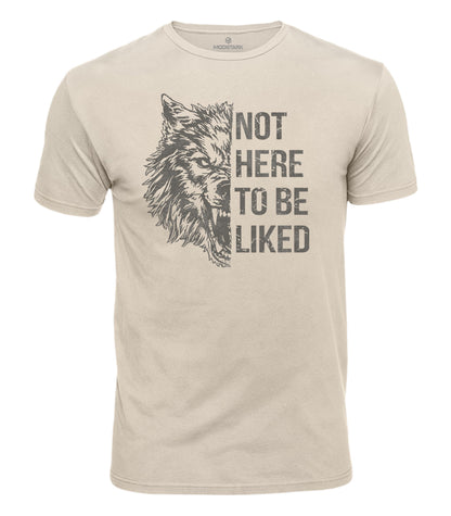 Not Here To Be Liked Cotton T-Shirt