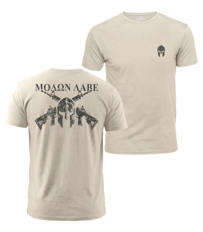 Molon Labe Warrior Cotton T-Shirt