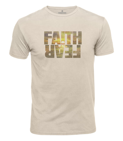 Faith Over Fear Cotton T-Shirt