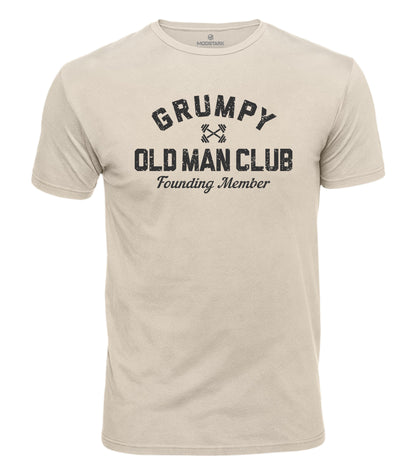 Grumpy Old Man Club Cotton T-Shirt