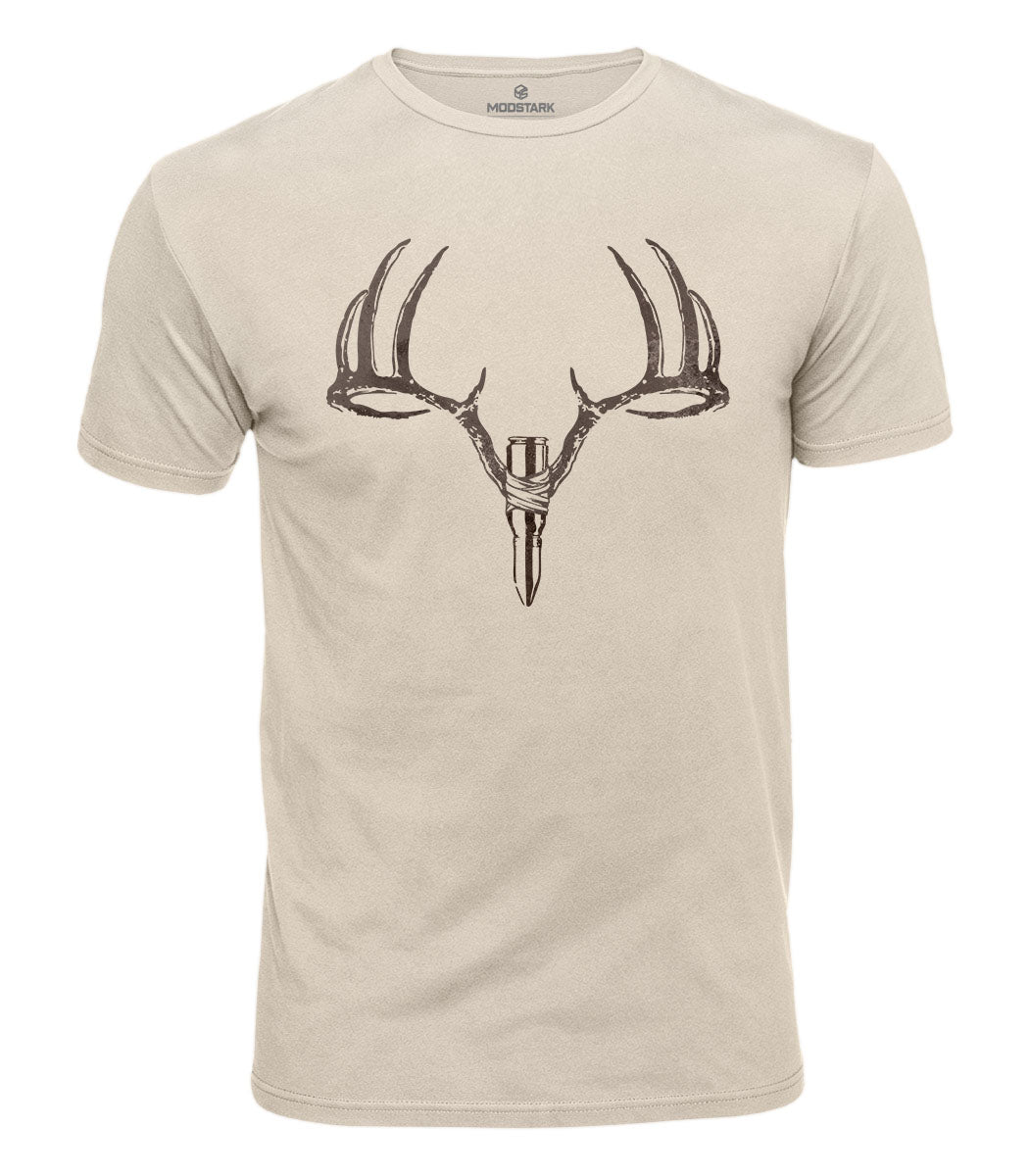 Deer Hunter Emblem Cotton T-Shirt