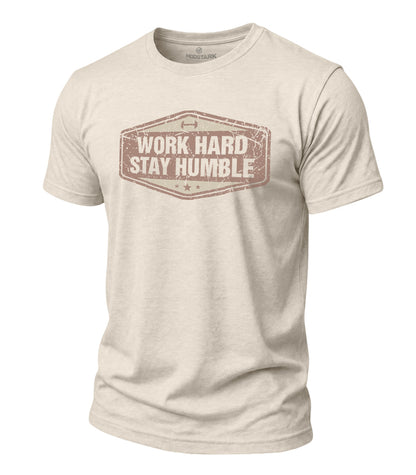 Work Hard Stay Humble Cotton T-Shirt