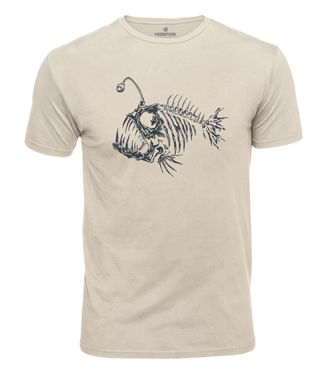 Anglerfish Skeleton Cotton T-Shirt