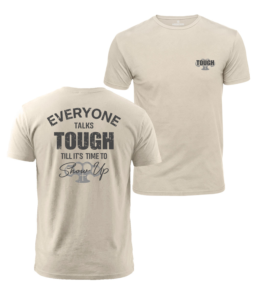 Talk Tough Cotton T-Shirt
