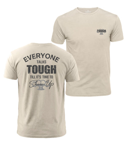 Talk Tough Cotton T-Shirt