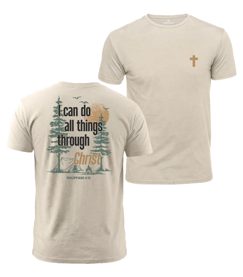 Through Christ Strength Cotton T-Shirt