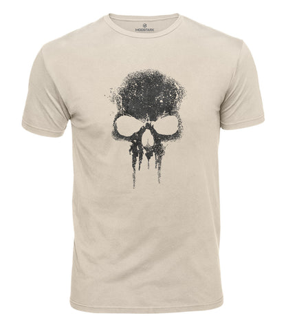 Dripping Skull Cotton T-Shirt