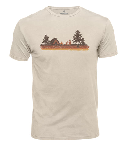 Wilderness Campfire Cotton T-Shirt