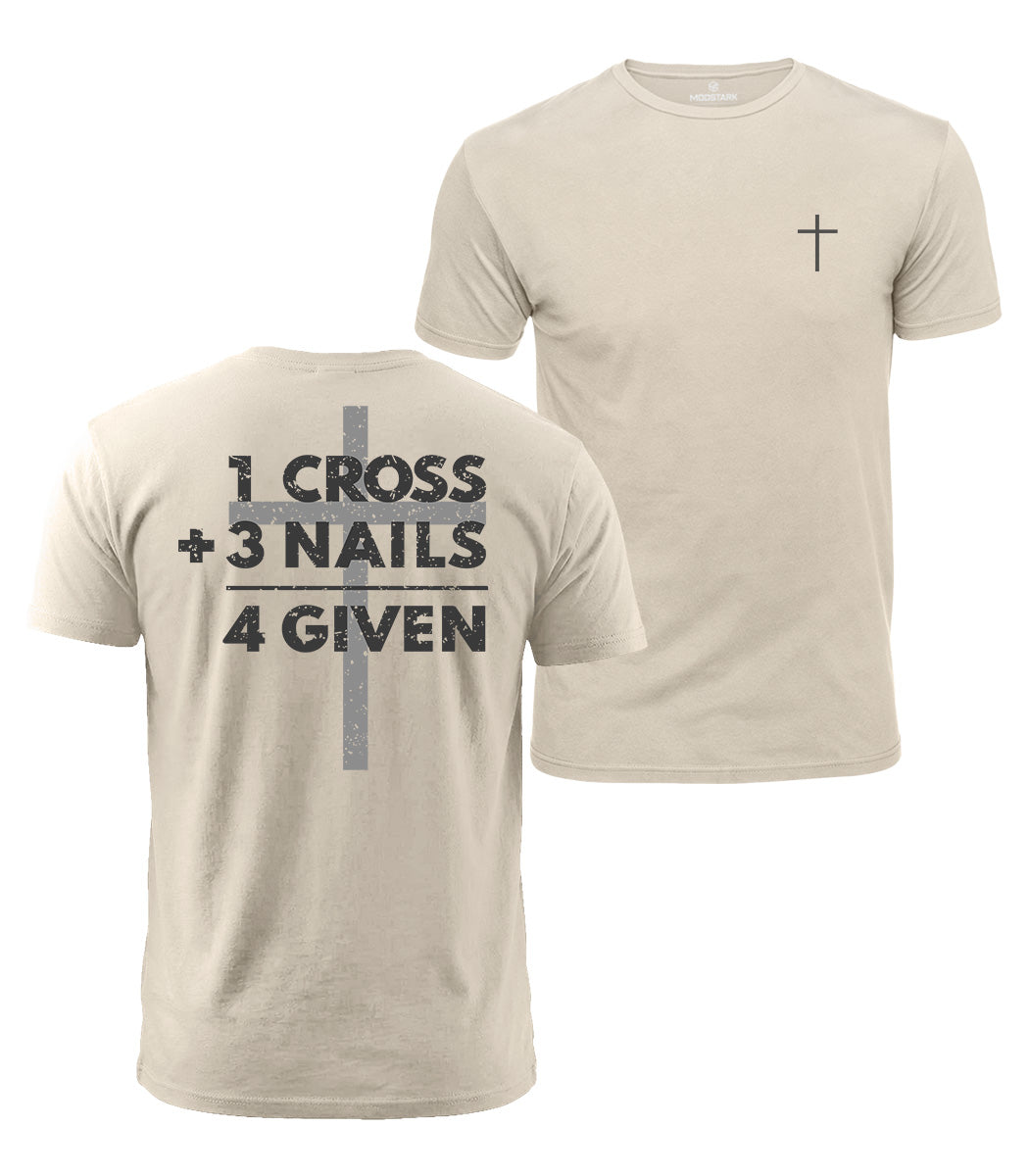 Forgiven Cross Cotton T-Shirt