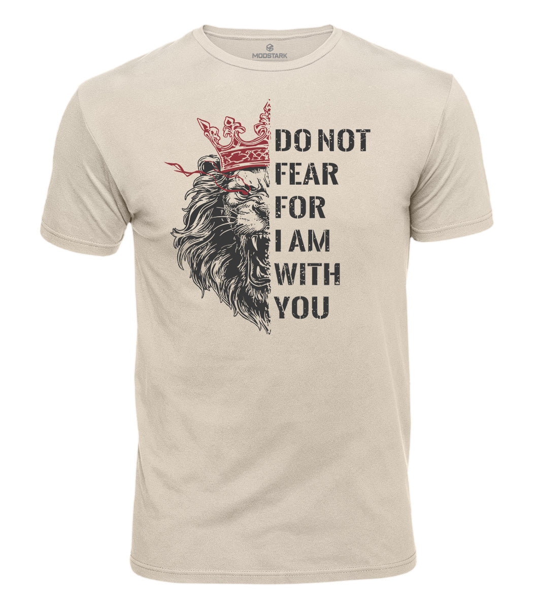 Do Not Fear Lion Cotton T-Shirt