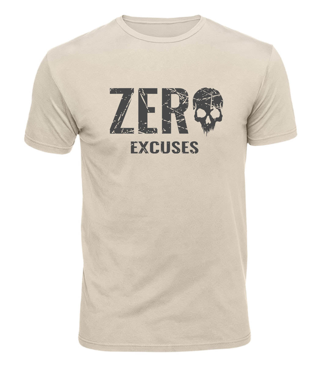 Zero Excuses Cotton T-Shirt