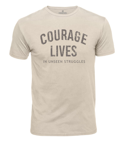 Courage Lives Cotton T-Shirt