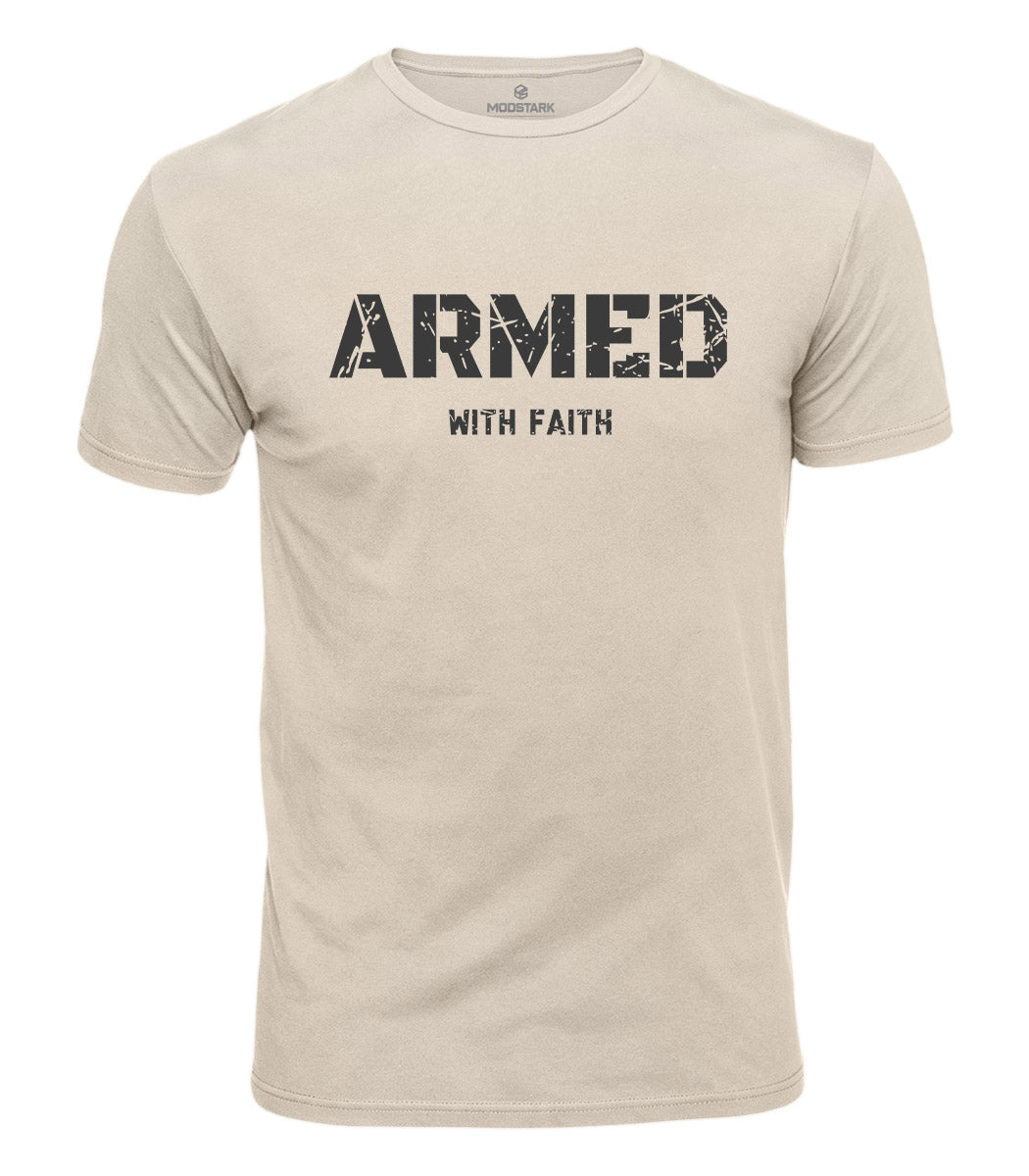 Armed With Faith Cotton T-Shirt
