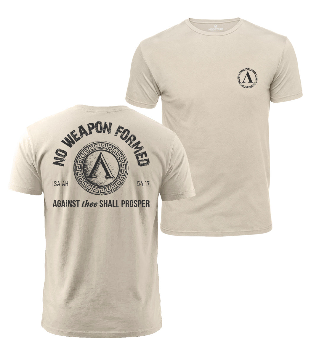 No Weapon Formed Cotton T-Shirt