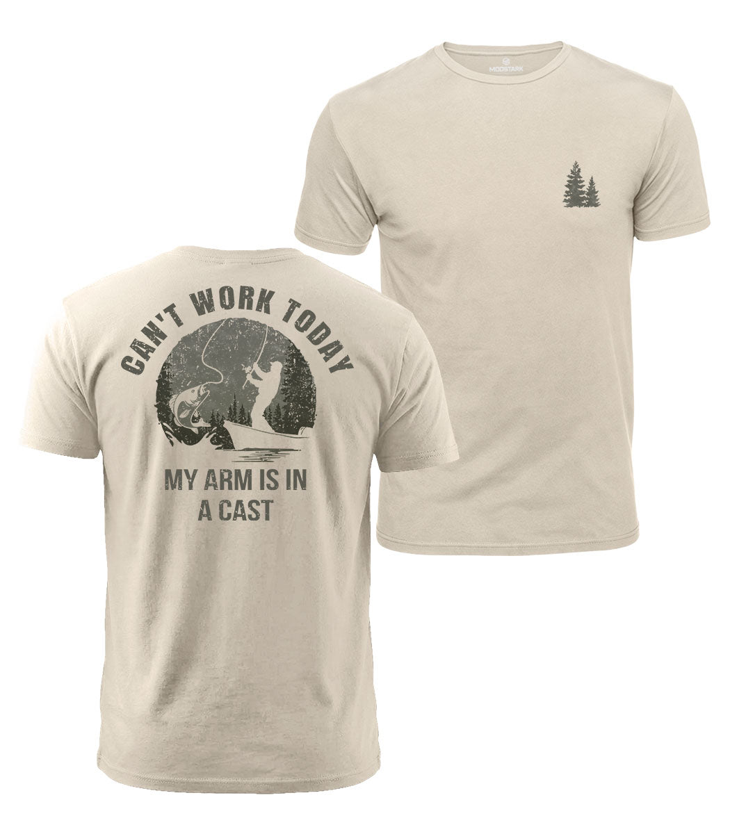 Arm In A Cast Cotton T-Shirt