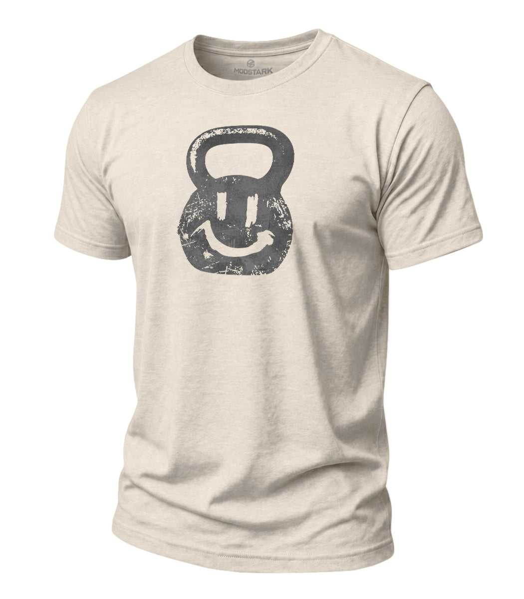Happy Kettlebell Cotton T-Shirt