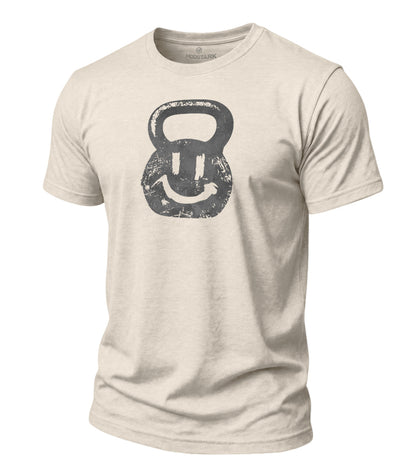 Happy Kettlebell Cotton T-Shirt