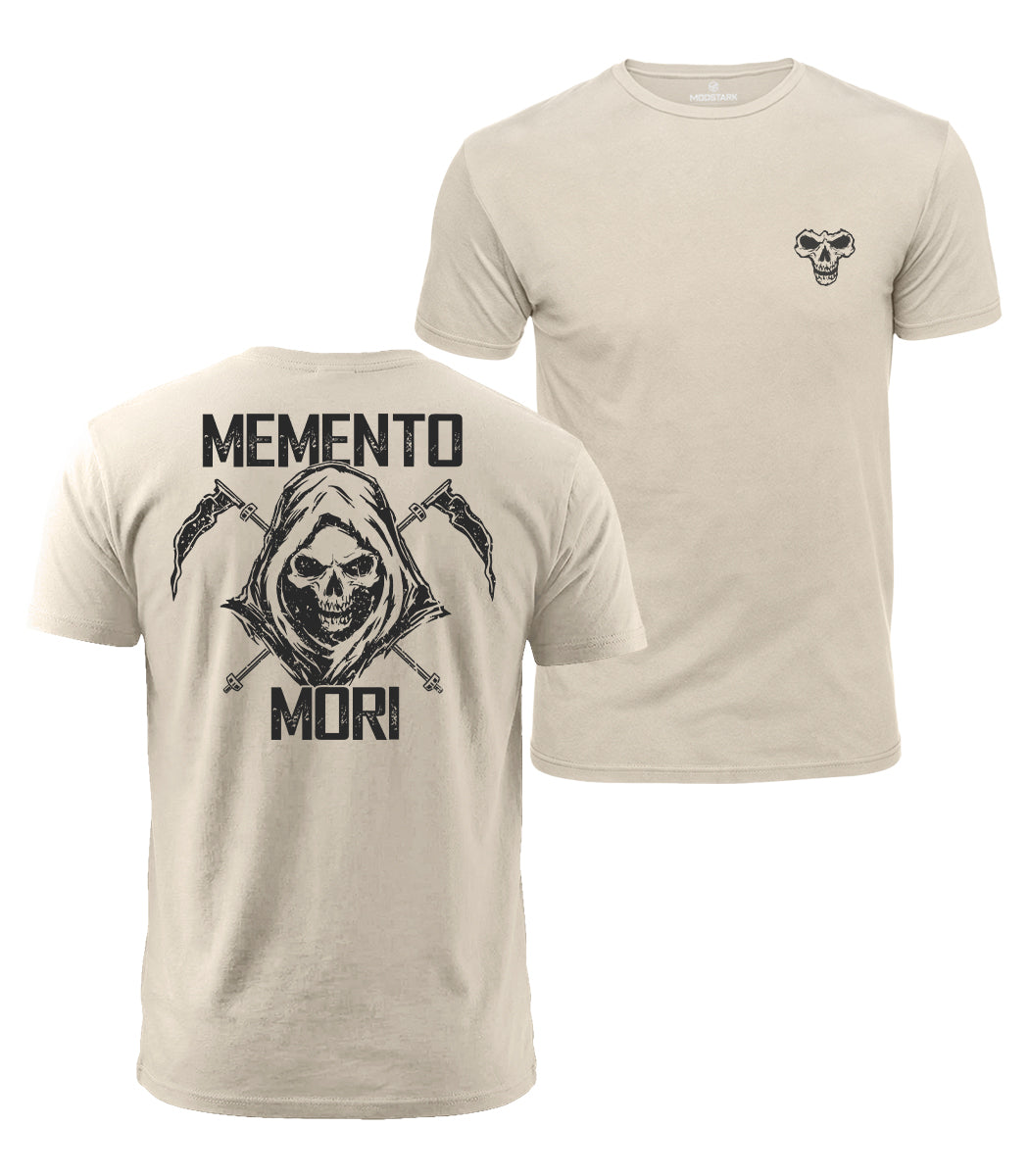 Memento Mori Skull Cotton T-Shirt