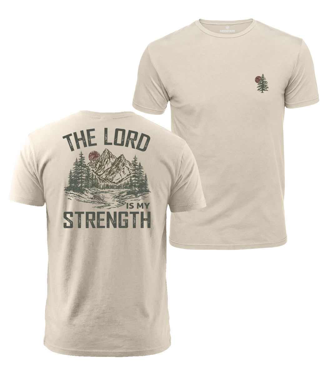 The Lord Is My Strength Cotton T-Shirt