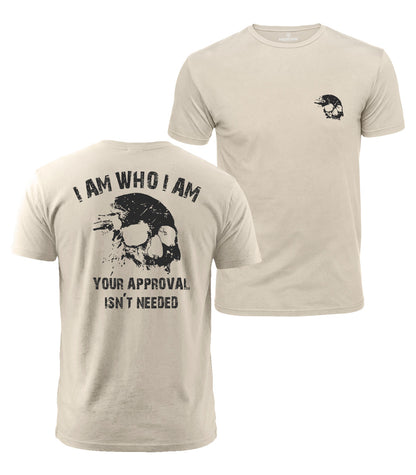 I Am Who I Am Skull Cotton T-Shirt