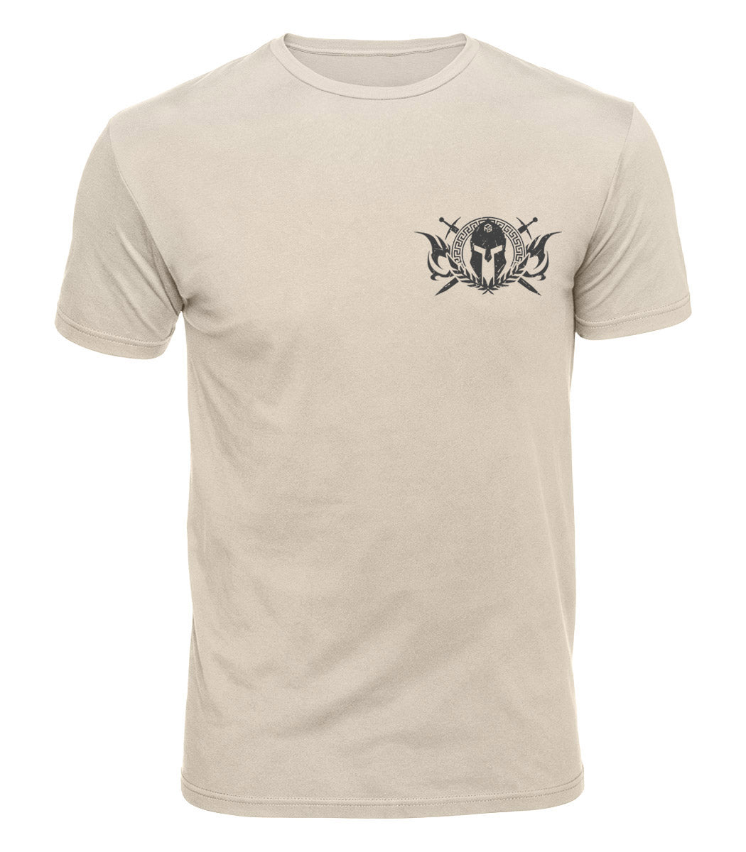 Spartan Helmet Crest Cotton T-Shirt