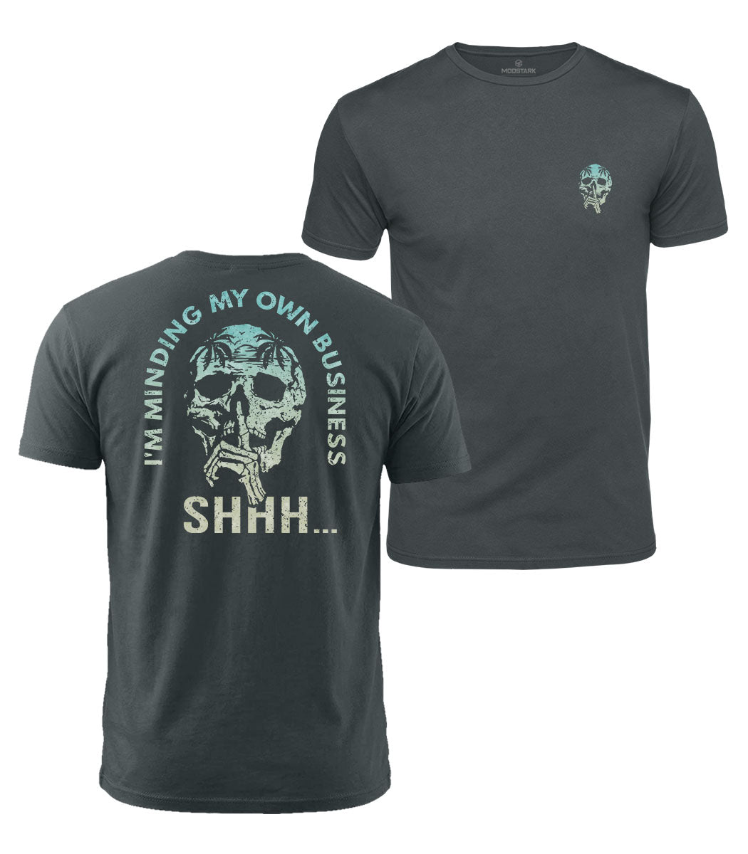 Minding My Own Business Cotton T-Shirt
