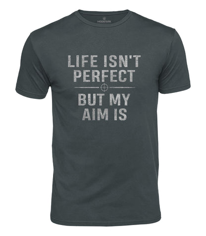 My Aim Is Perfect Cotton T-Shirt