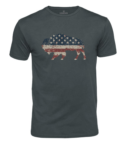 American Bison Cotton T-Shirt