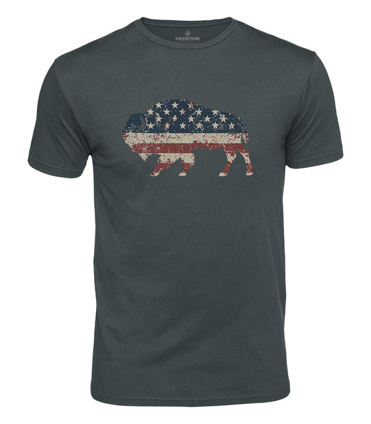 American Bison Cotton T-Shirt