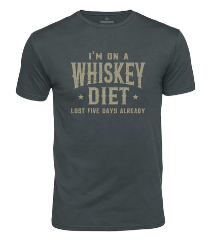 Whiskey Diet Cotton T-Shirt