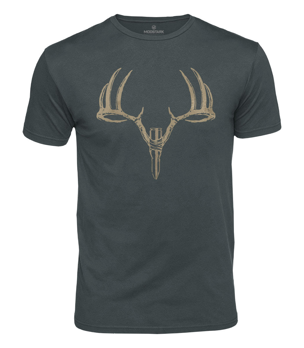 Deer Hunter Emblem Cotton T-Shirt