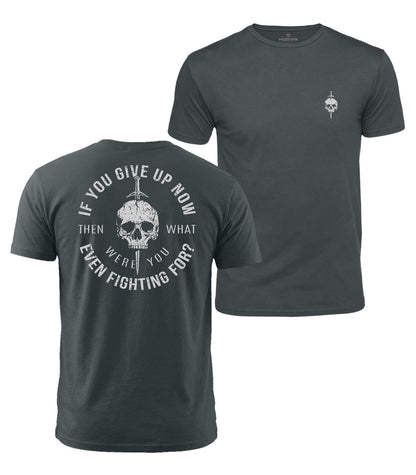 What Were You Fighting For Cotton T-Shirt