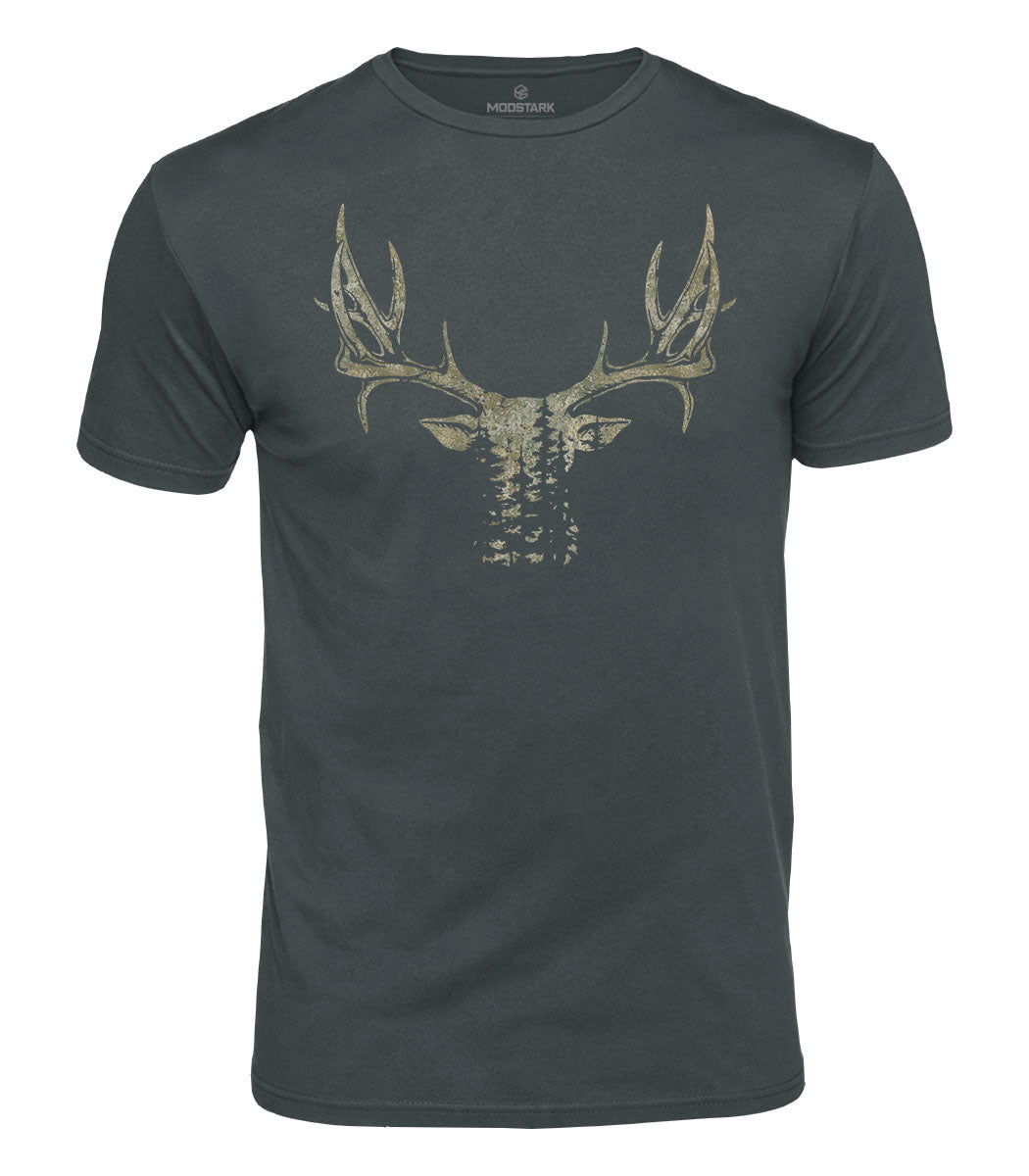 Forest Antlers Cotton T-Shirt