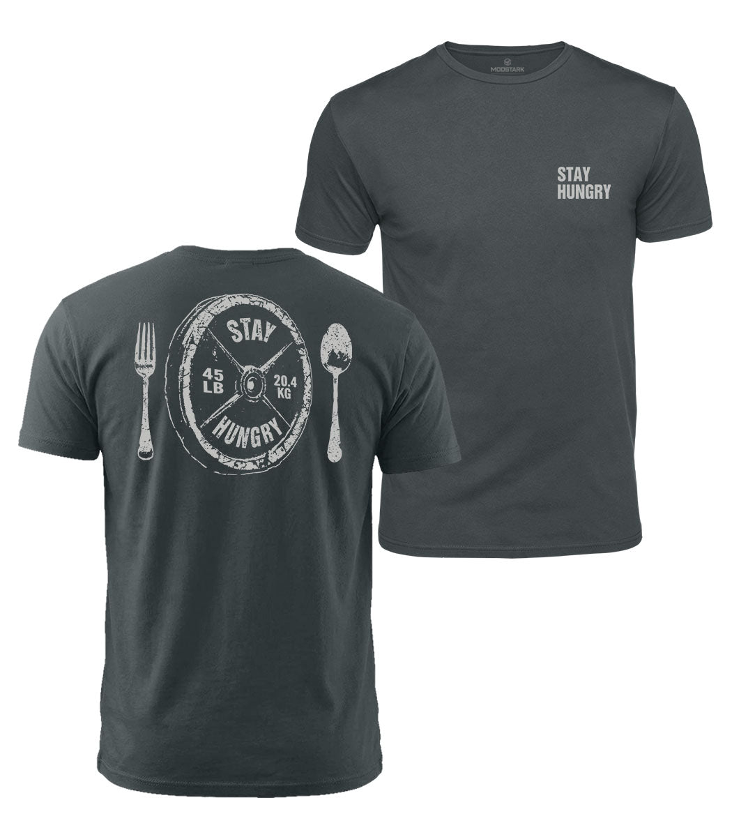 Stay Hungry Cotton T-Shirt