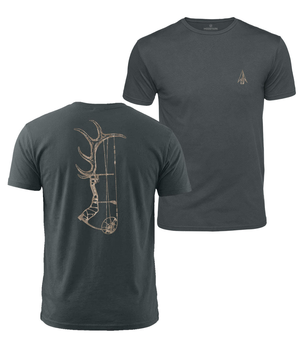 Bowhunting Antlers Cotton T-Shirt