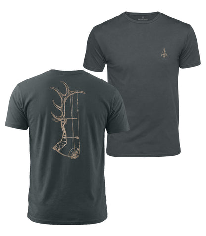 Bowhunting Antlers Cotton T-Shirt