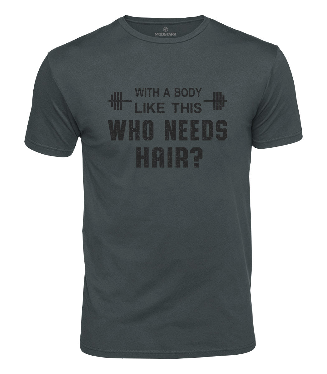 Who Needs Hair Cotton T-Shirt