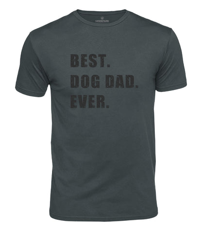 Best Dog Dad Cotton T-Shirt