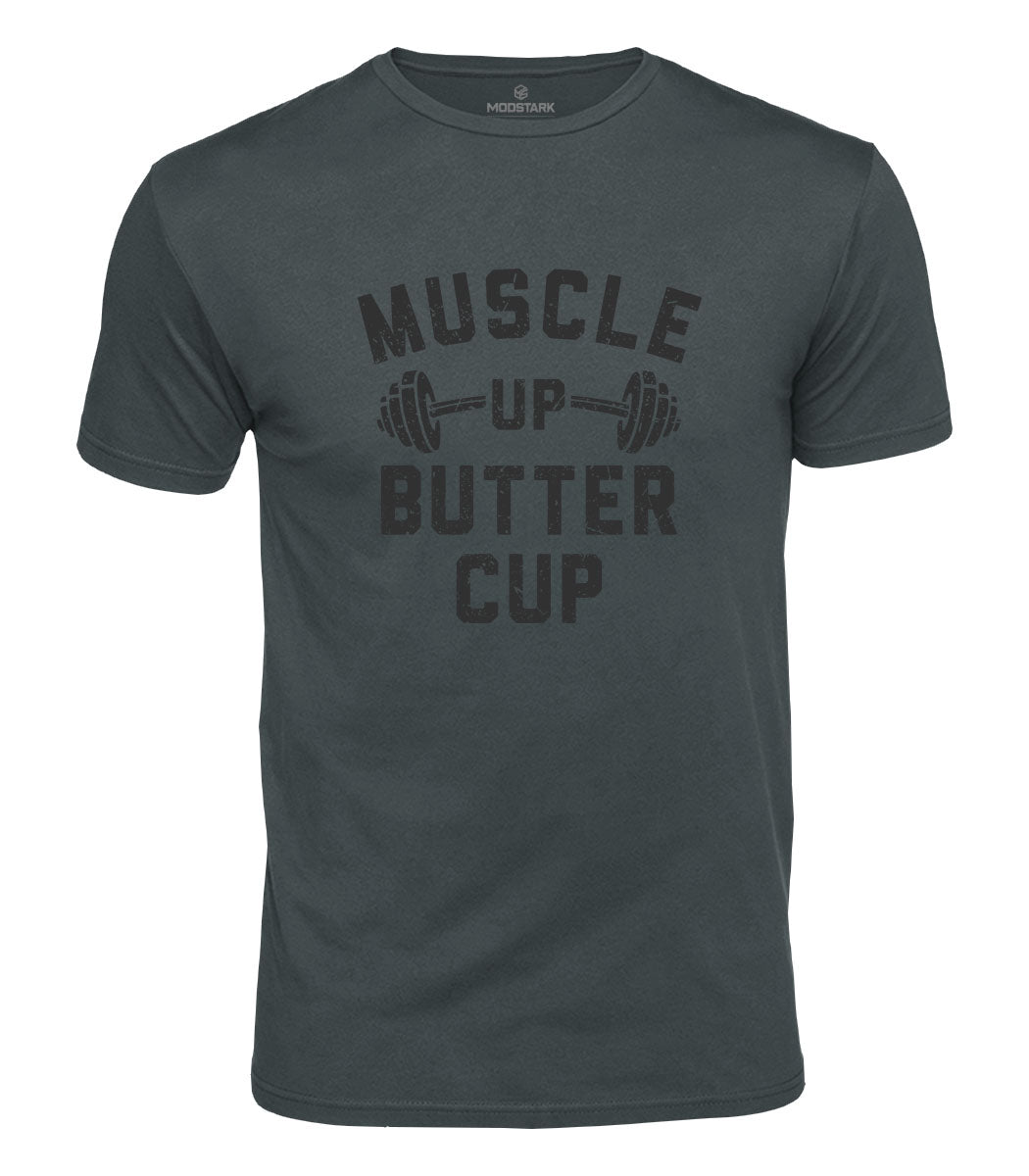 Muscle Up Buttercup Cotton T-Shirt