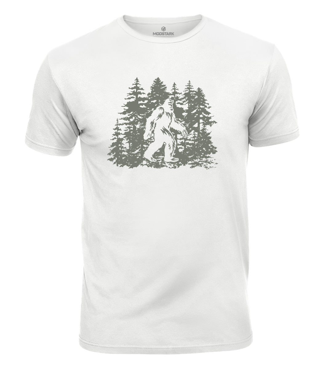 Bigfoot Forest Cotton T-Shirt