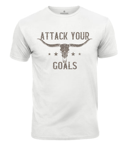 Attack Your Goals Cotton T-Shirt