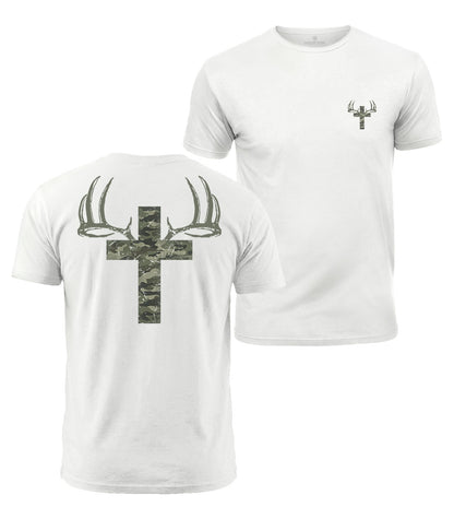 Camo Cross Cotton T-Shirt